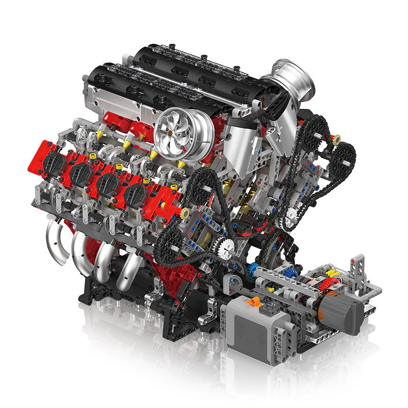 Mould King F488 3.9L V8 Engine - 2718Pcs - Image 9