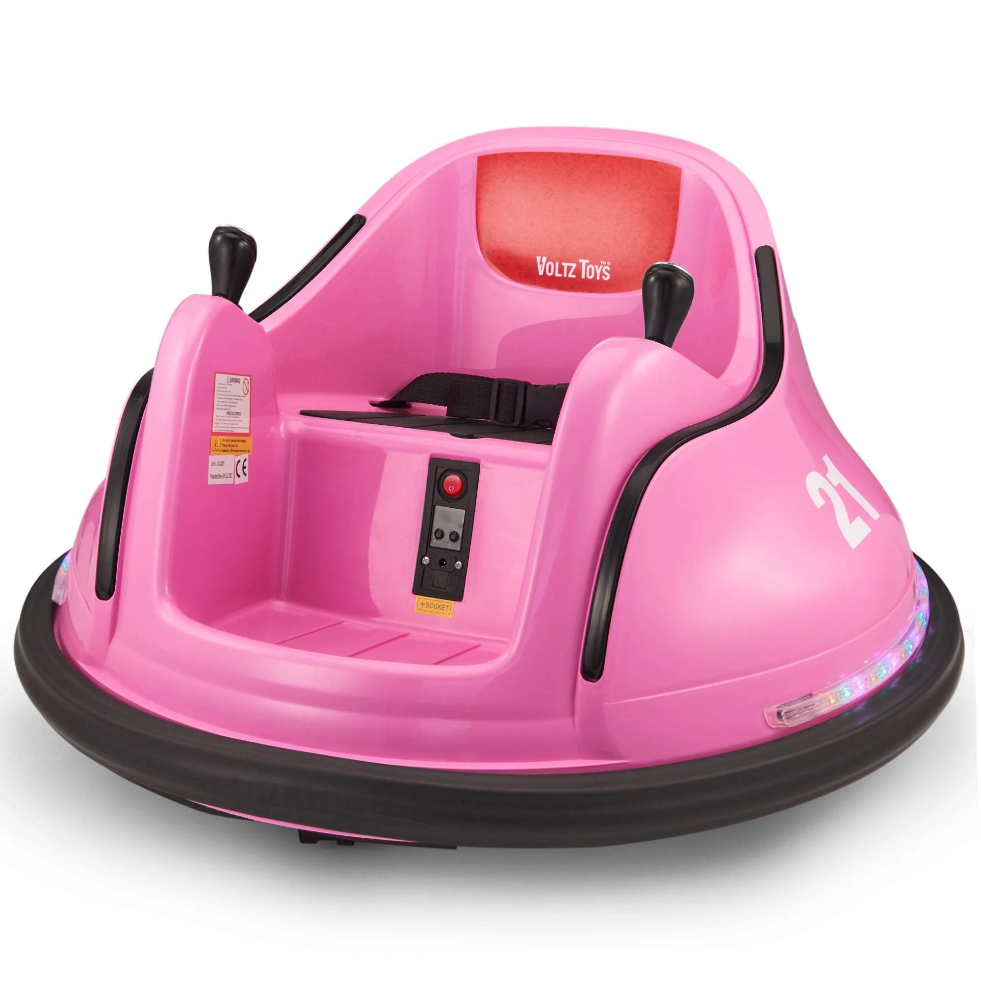 Kids 12V Bumper Car 360° Rotation with Remote Control - Image 10