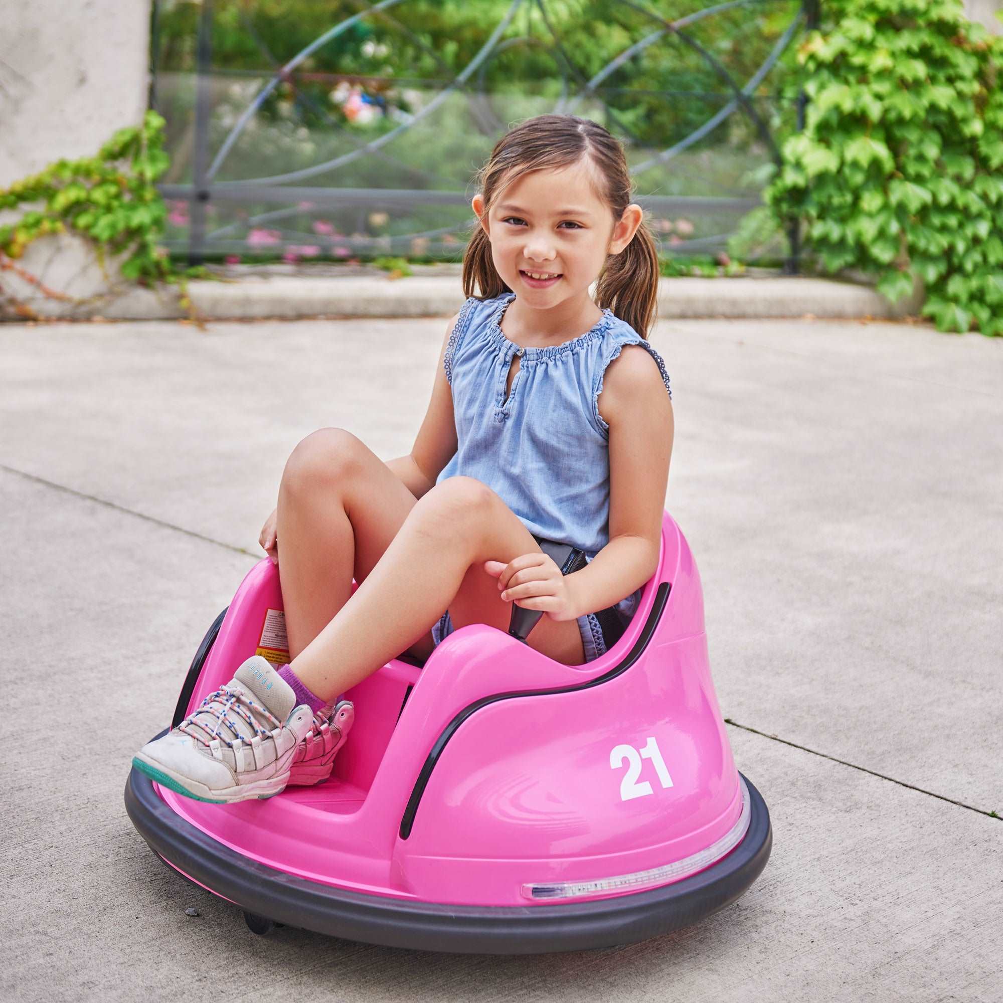 Kids 12V Bumper Car 360° Rotation with Remote Control - Image 17