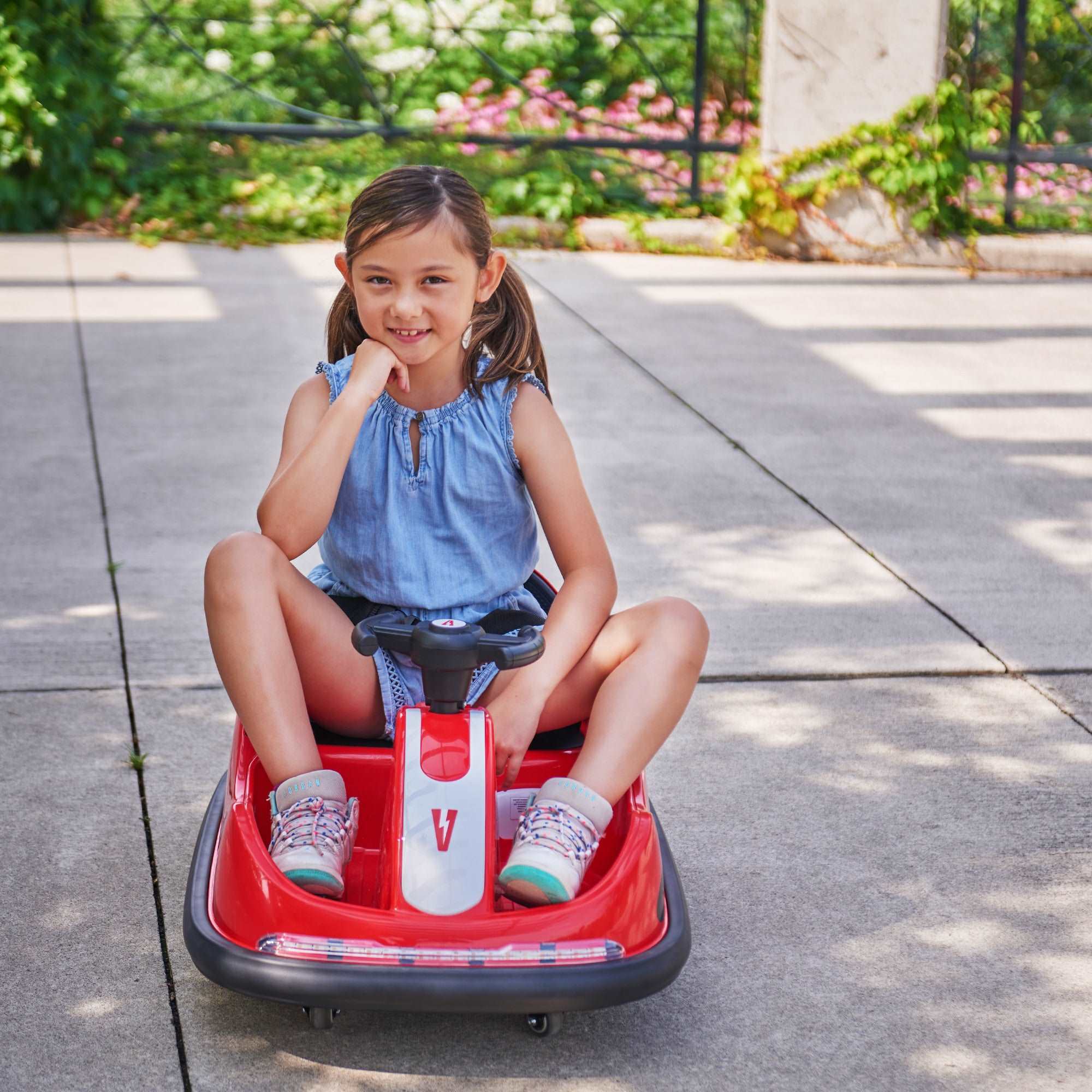 Kids 12V Bumper Car 360° Rotation for Indoor and Outdoor with Remote Control - Image 23