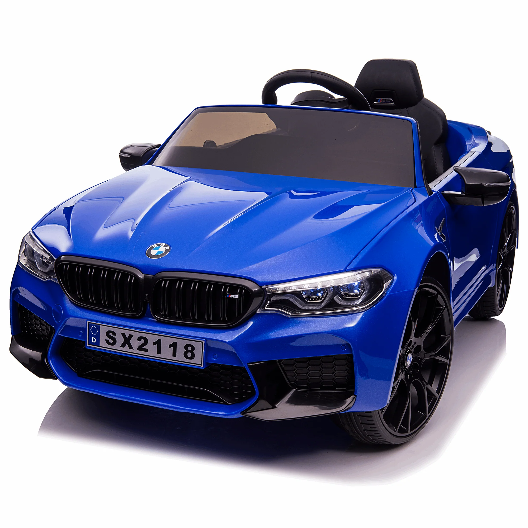 BMW M5 12V Ride on Car with Leather Seat and Remote Control, Licensed - Image 10