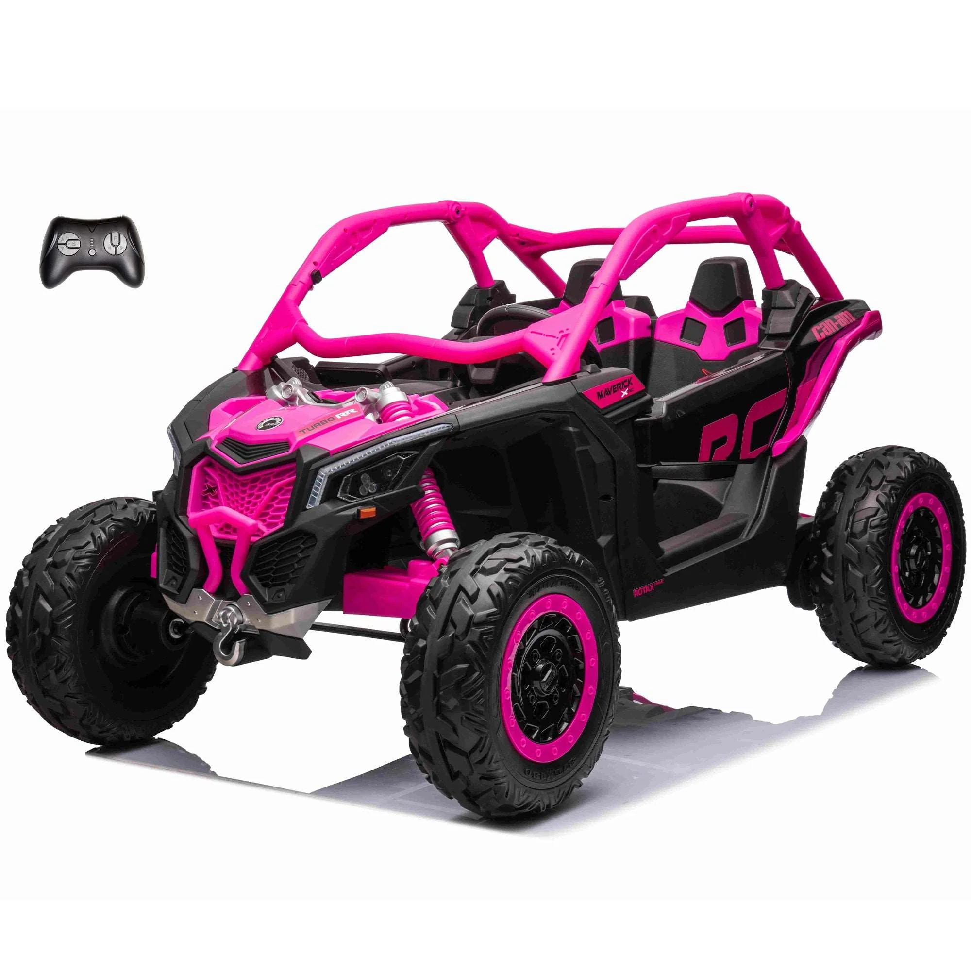 24V Licensed BRP Can-Am Maverick 4WD 2 Seater Kids Ride-On UTV - Image 10