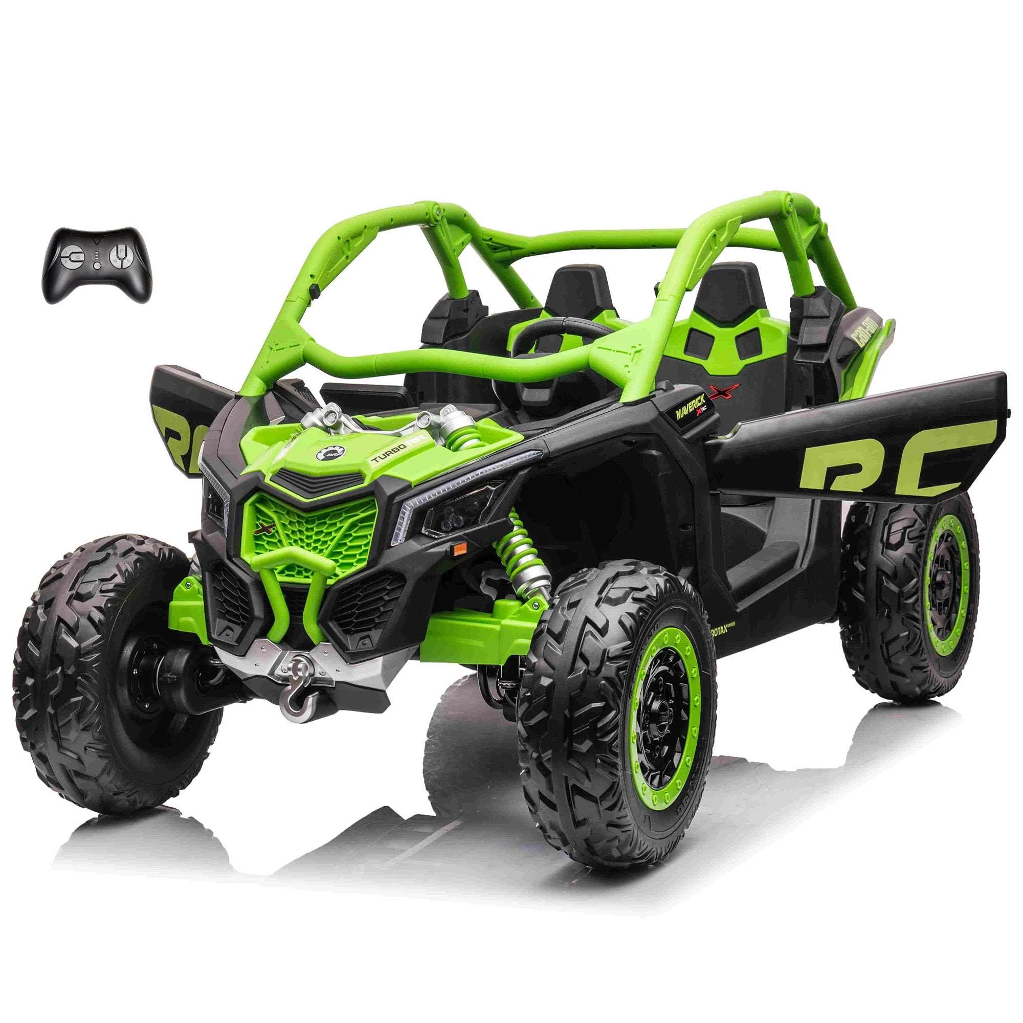 24V Licensed BRP Can-Am Maverick 4WD 2 Seater Kids Ride-On UTV - Image 11