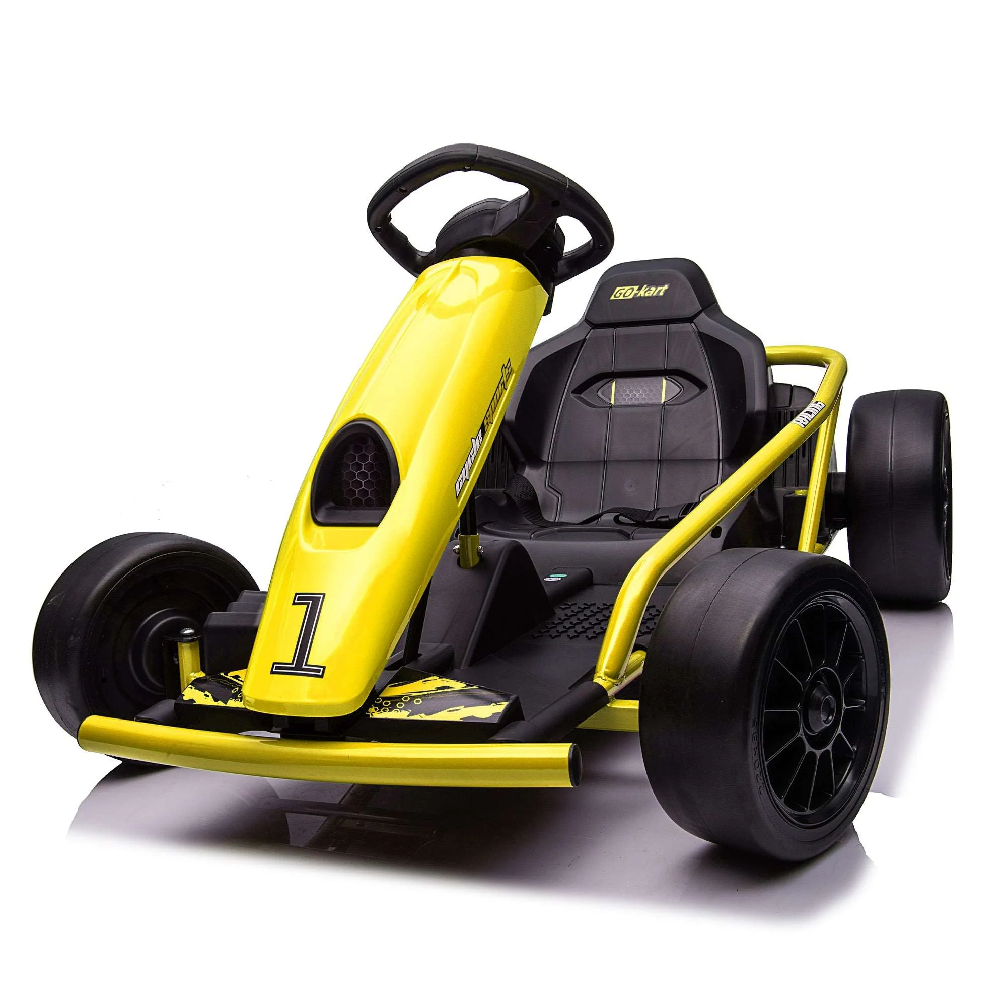 Go Kart 24V High-Speed Outdoor Racer Drifter with Seat Belt [Upgraded Design] - Image 14