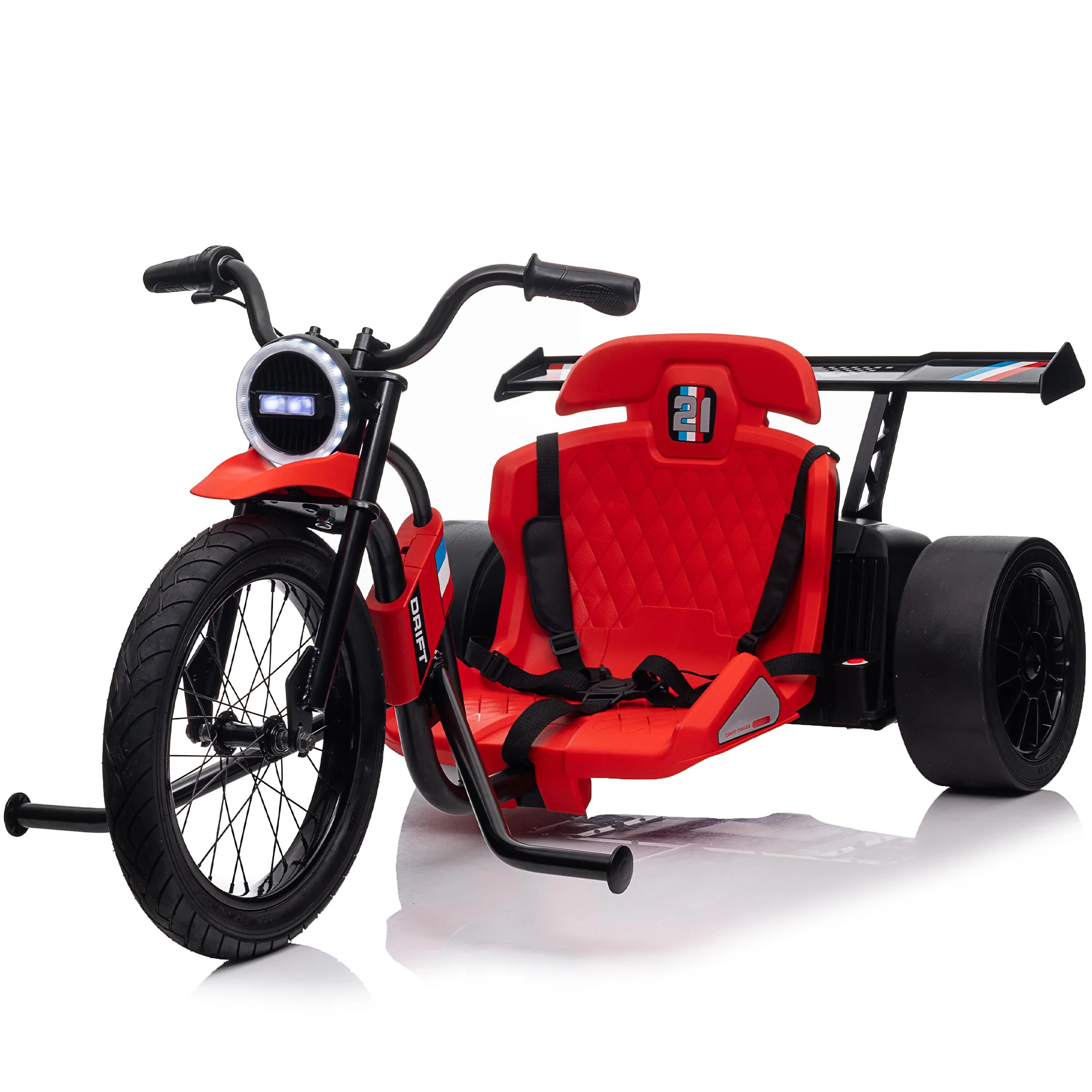 24V Electric Drift Trike – High-Speed Ride-On Car for Kids 8+ - Image 9