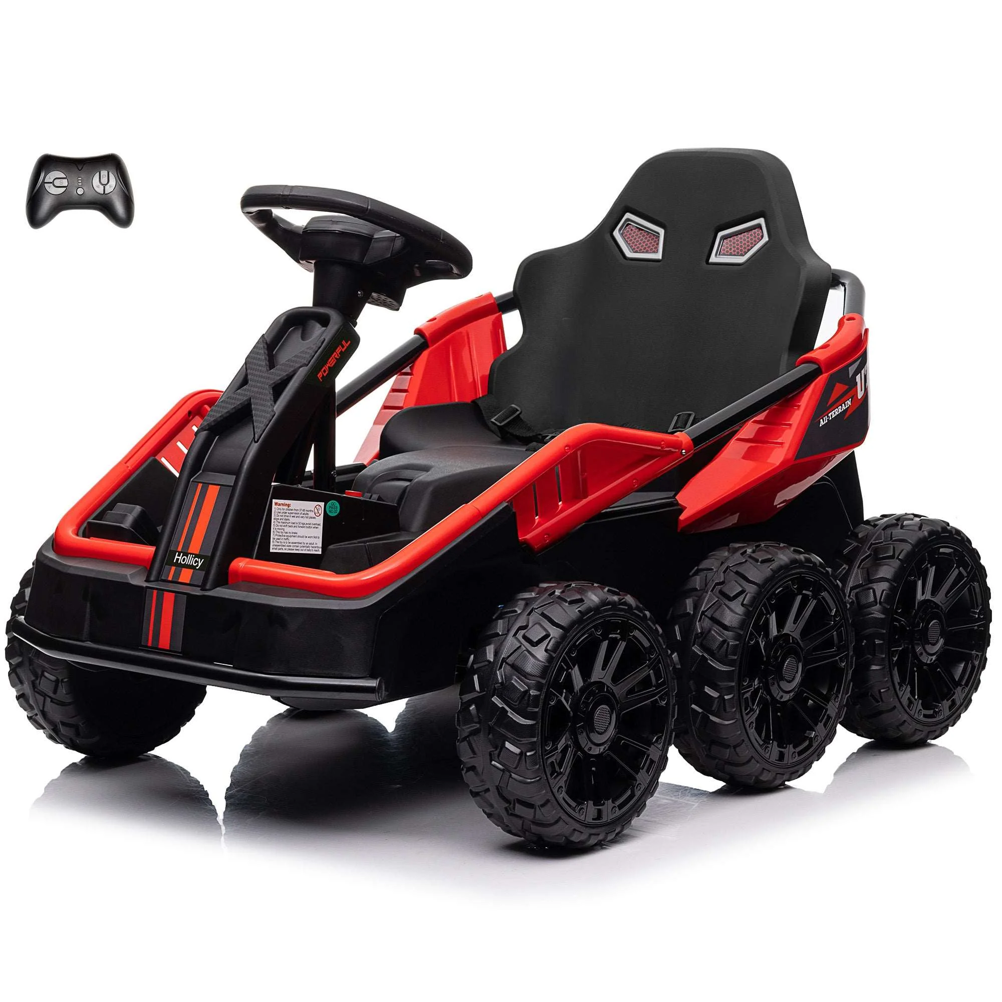6 Wheel UTV 12V Ride on Car with Remote Control, EVA Tires - Image 2