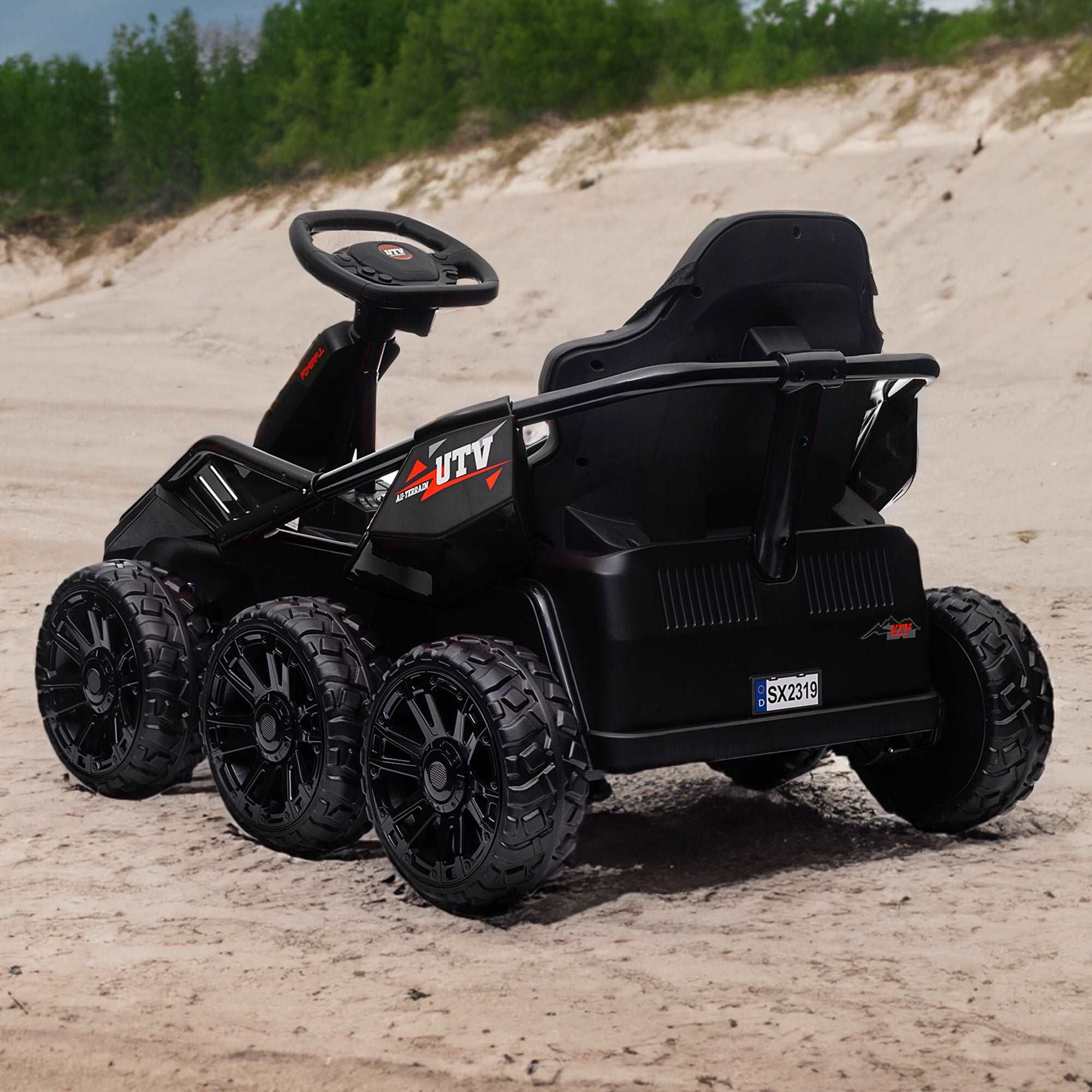 6 Wheel UTV 12V Ride on Car with Remote Control, EVA Tires - Image 8