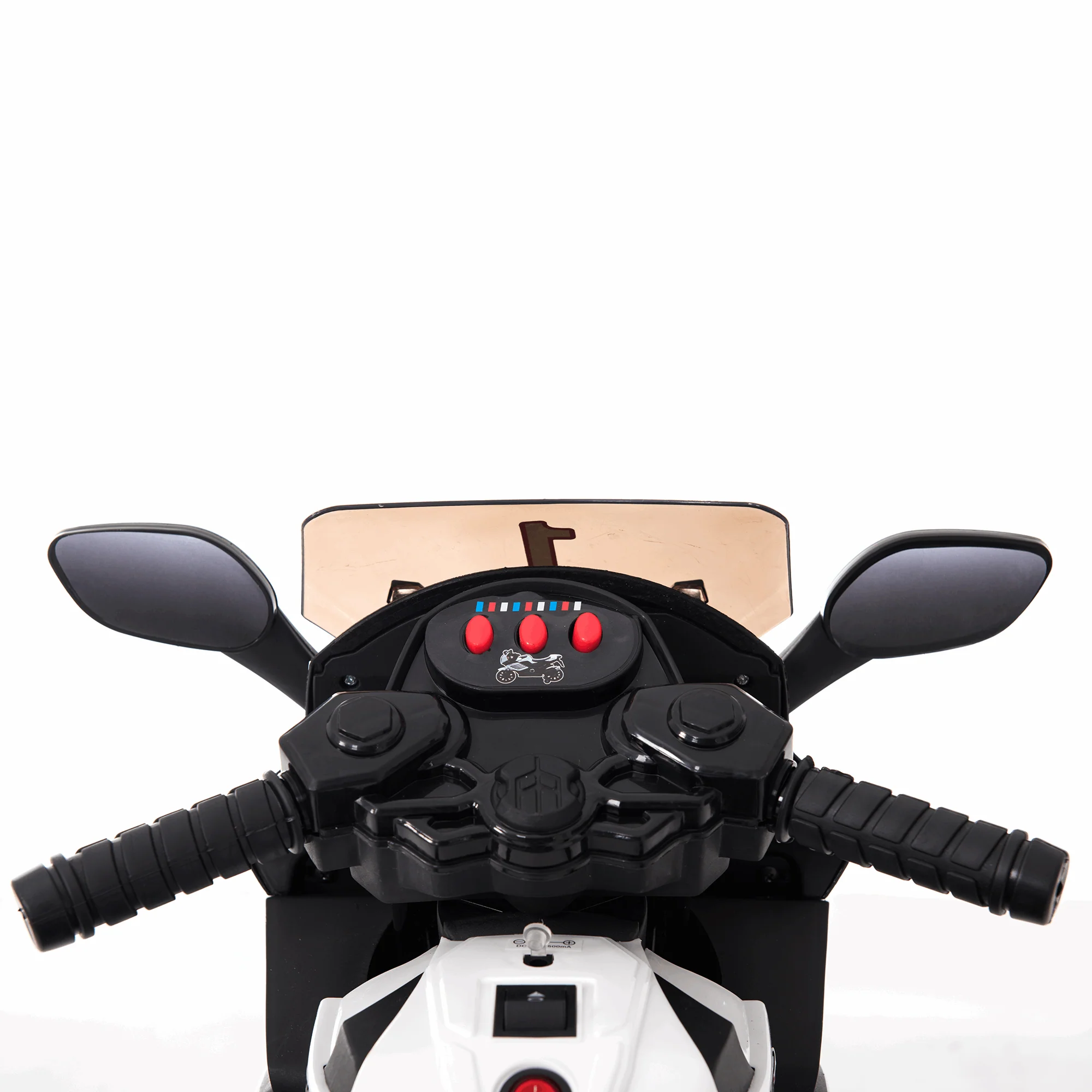 Kids Motorcycle 6V with Training Wheels, Realistic Lights and Sound - Image 15