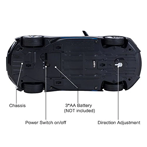 BMW i8 RC Car 1/14 Scale Licensed Remote Control Toy Car with Open Doors and Working Lights by Rastar - Image 8