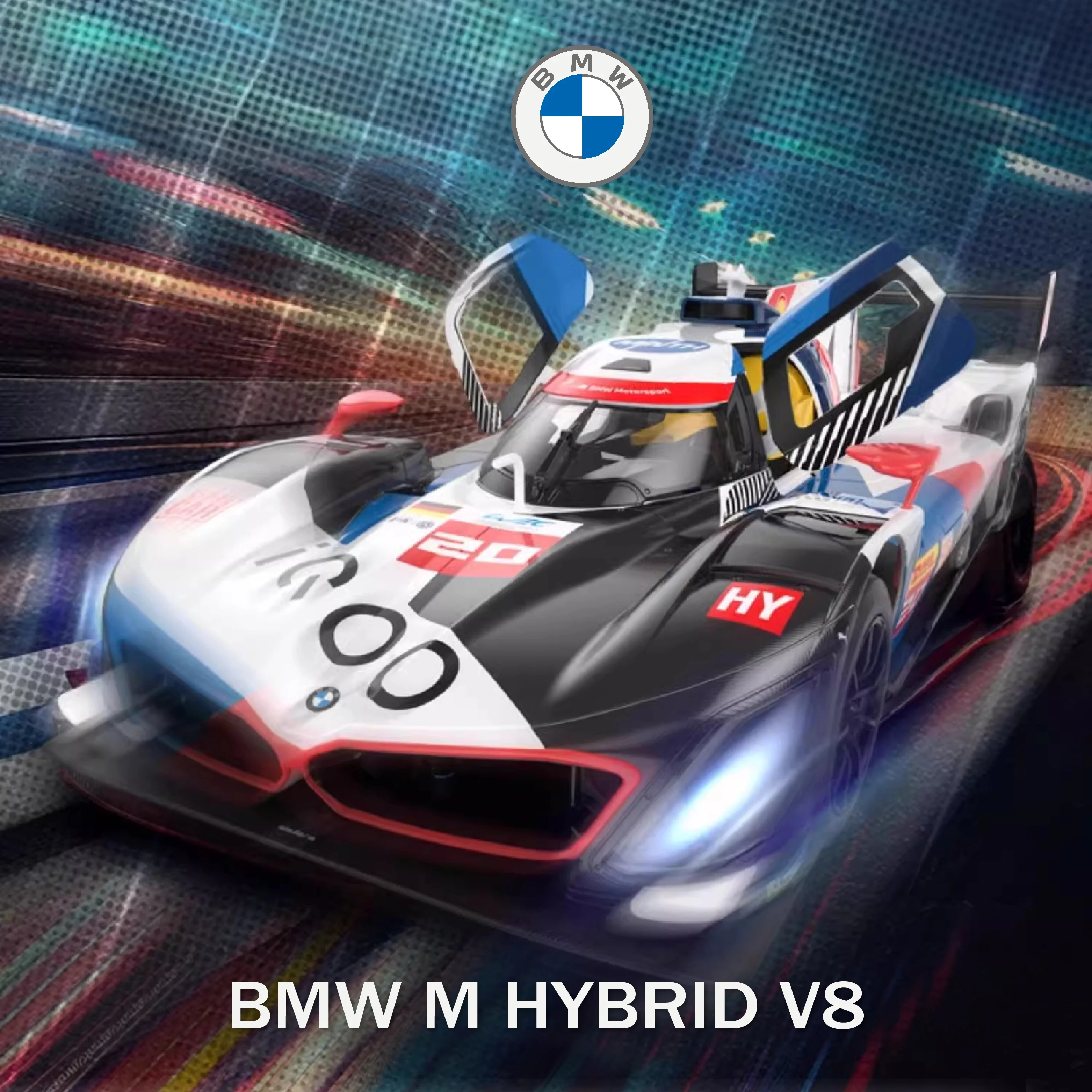 BMW M Hyrbid V8 RC Car 1/14 Scale Licensed Remote Control Toy Car by Rastar - Image 7