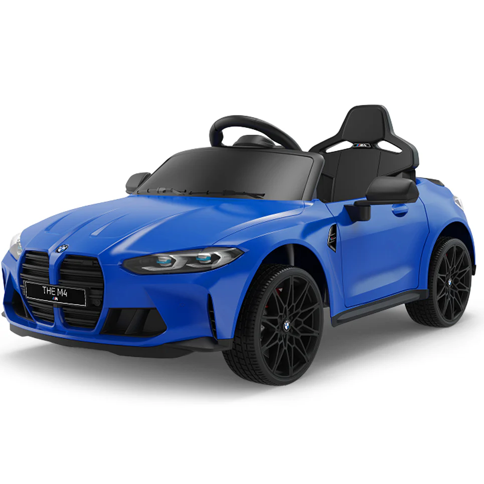 BMW M4 12V Ride on Car with Remote Control, LED Lights and Music, Licensed - Image 2
