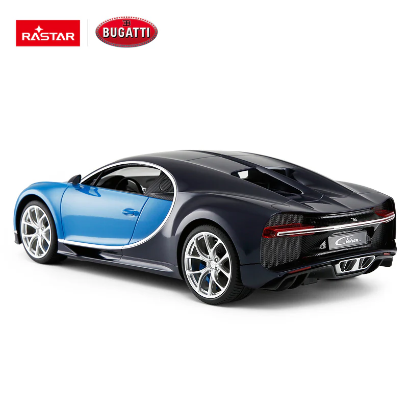 Bugatti Chiron RC Car 1/14 Scale Licensed Remote Control Toy Car with Working Lights by Rastar - Image 5