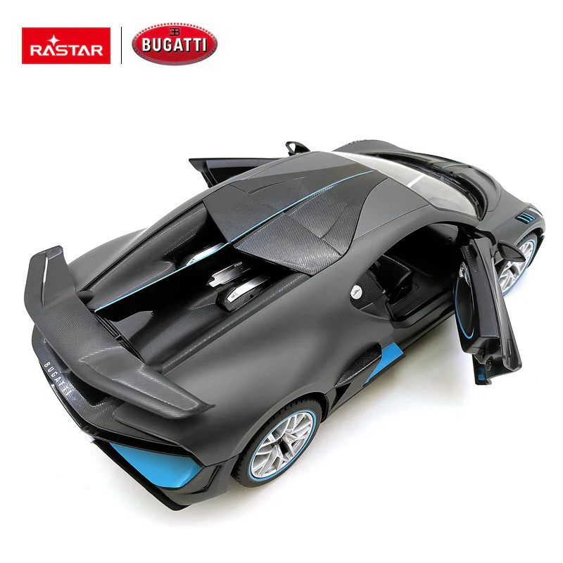 Bugatti Divo RC Car 1/14 Scale Licensed Remote Control Toy Car with Open Doors and Working Lights by Rastar - Image 10
