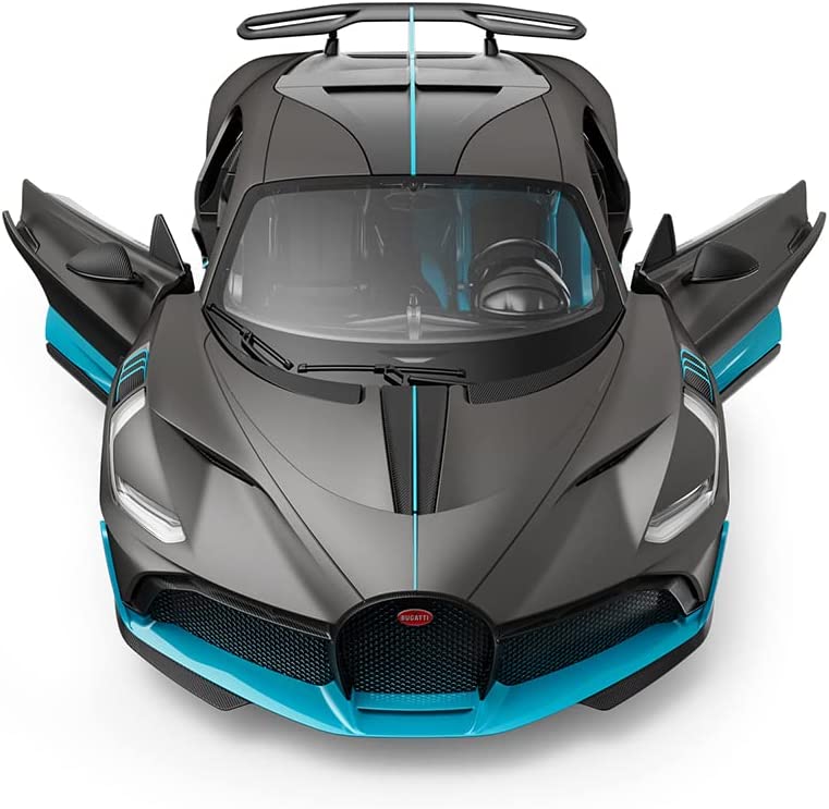 Bugatti Divo RC Car 1/14 Scale Licensed Remote Control Toy Car with Open Doors and Working Lights by Rastar - Image 3