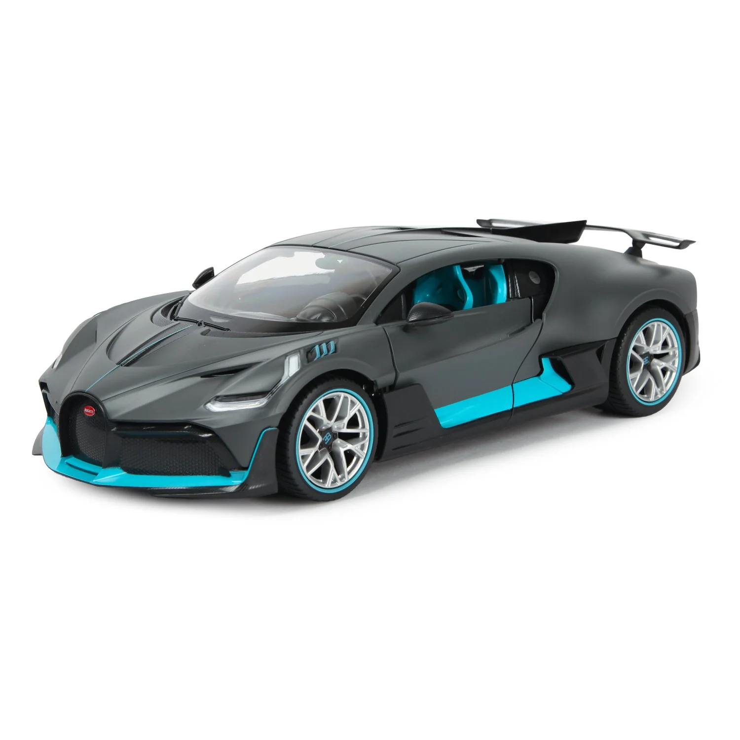 Bugatti Divo RC Car 1/14 Scale Licensed Remote Control Toy Car with Open Doors and Working Lights by Rastar - Image 6