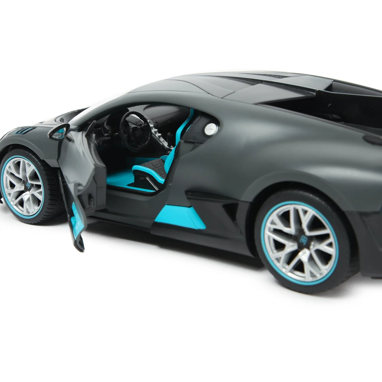Bugatti Divo RC Car 1/14 Scale Licensed Remote Control Toy Car with Open Doors and Working Lights by Rastar - Image 8