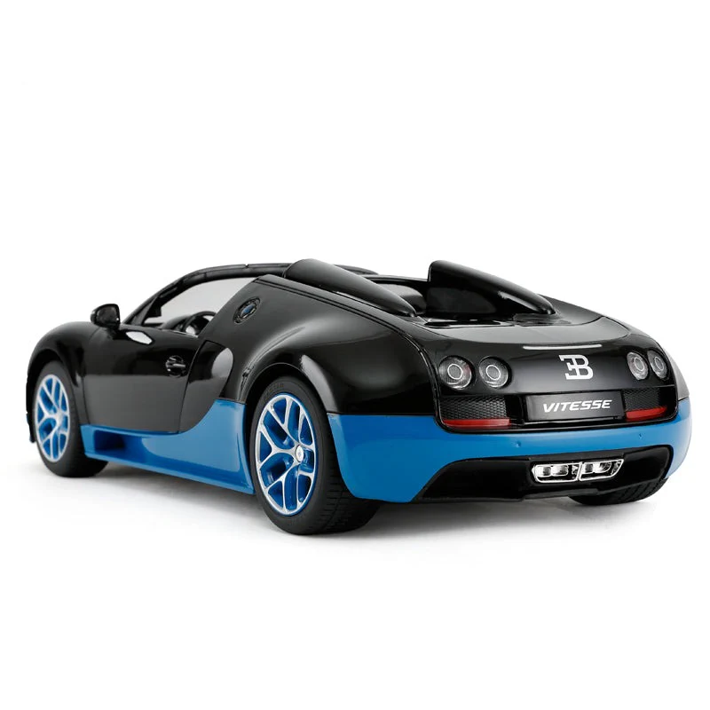 Bugatti Veyron 16.4 Grand Sport Vitesse RC Car 1/14 Scale Licensed Remote Control Toy Car with Working Lights by Rastar - Image 5