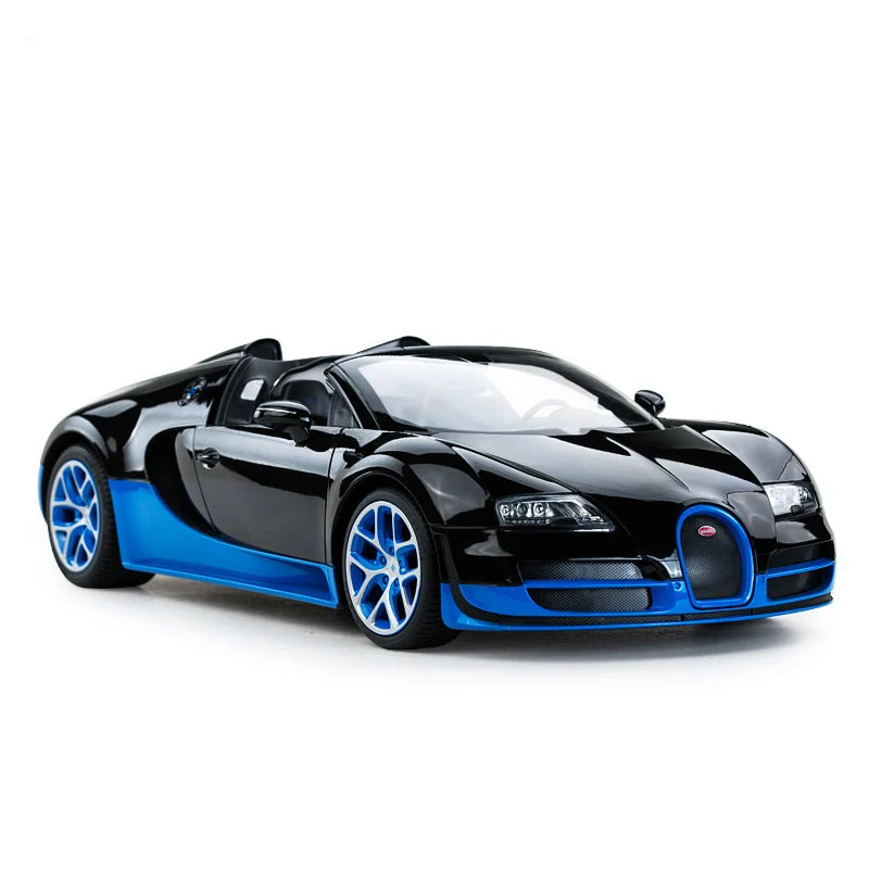 Bugatti Veyron 16.4 Grand Sport Vitesse RC Car 1/14 Scale Licensed Remote Control Toy Car with Working Lights by Rastar - Image 6