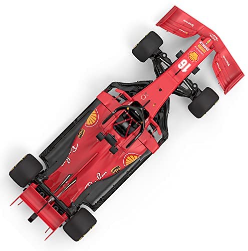 Ferrari SF1000 F1 Supercar 1/16 Scale DIY Building Kit Licensed with Remote Control and Customization Stickers by Rastar, 65pcs - Image 14