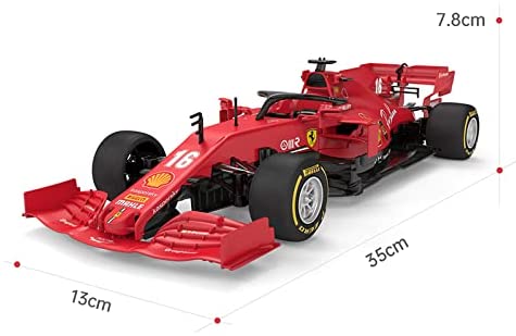 Ferrari SF1000 F1 Supercar 1/16 Scale DIY Building Kit Licensed with Remote Control and Customization Stickers by Rastar, 65pcs - Image 3