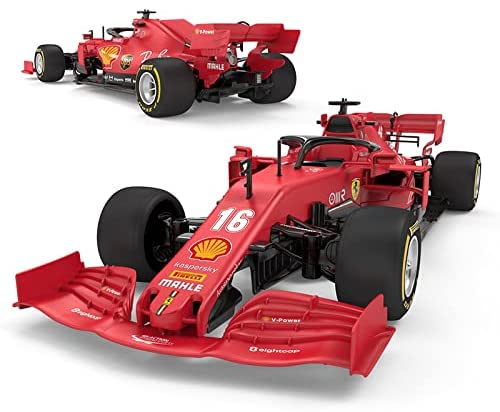 Ferrari SF1000 F1 Supercar 1/16 Scale DIY Building Kit Licensed with Remote Control and Customization Stickers by Rastar, 65pcs - Image 9