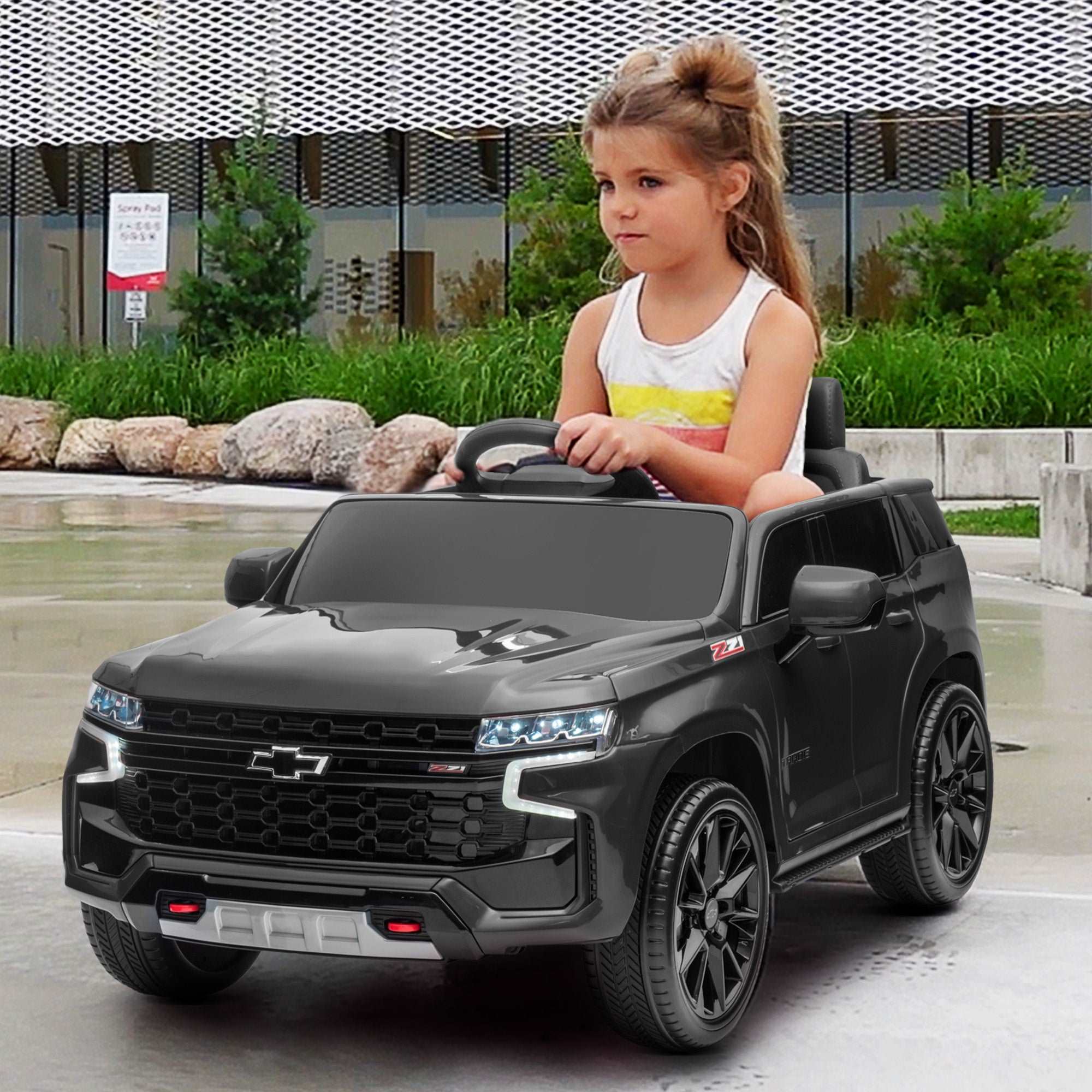 Chevrolet Tahoe 12V Kids Ride on Car with Remote Control, Licensed - Image 3