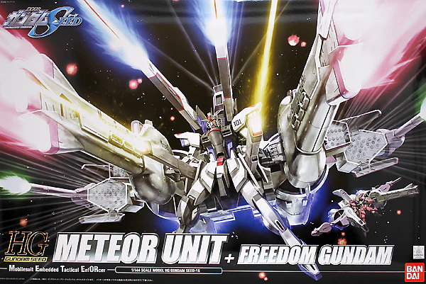 HG 1/144 METEOR UNIT + FREEDOM GUNDAM