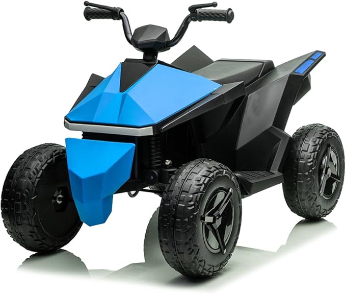 Cyber 12V Ride-On ATV, Electric Quad with Rear Suspension, Independent Driving - Image 10