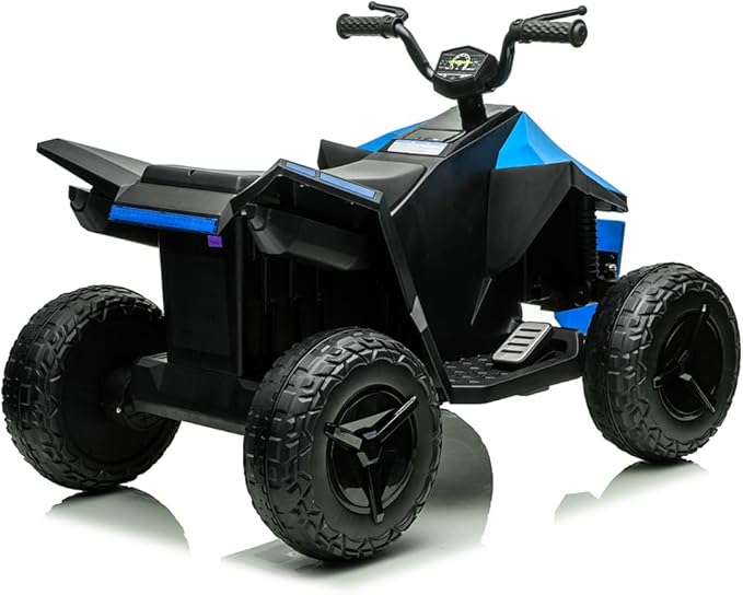 Cyber 12V Ride-On ATV, Electric Quad with Rear Suspension, Independent Driving - Image 8