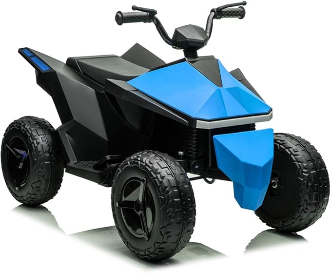 Cyber 12V Ride-On ATV, Electric Quad with Rear Suspension, Independent Driving - Image 9