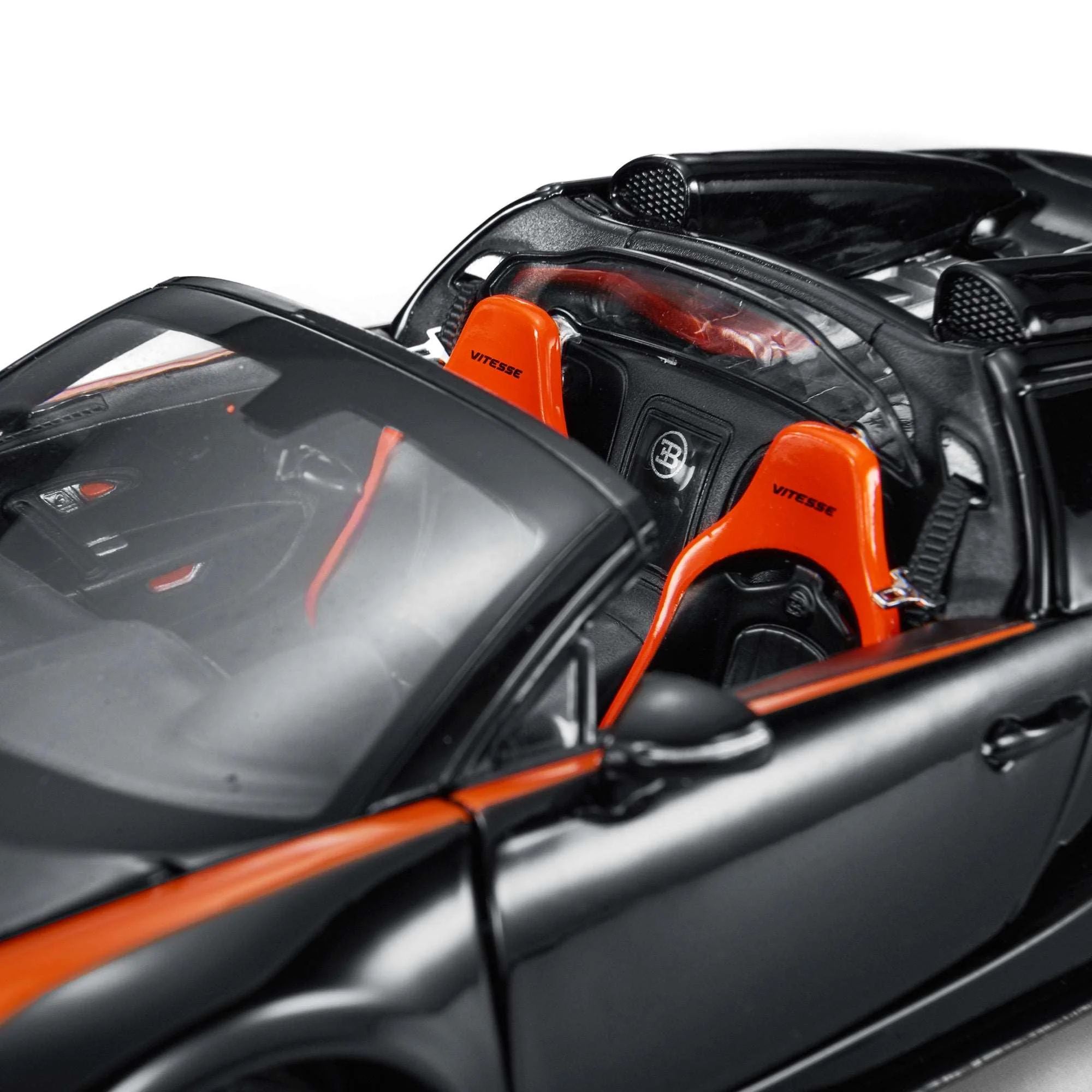 Bugatti Veyron 16.4 Diecast Car 1/18 Scale Licensed Toy Car with Open Doors by Rastar - Image 11