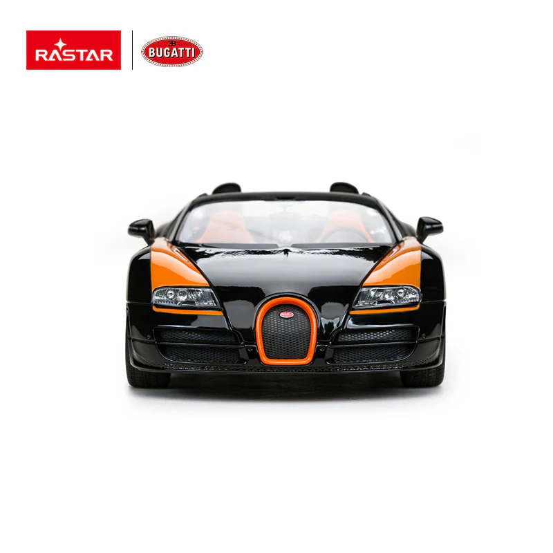 Bugatti Veyron 16.4 Diecast Car 1/18 Scale Licensed Toy Car with Open Doors by Rastar - Image 3