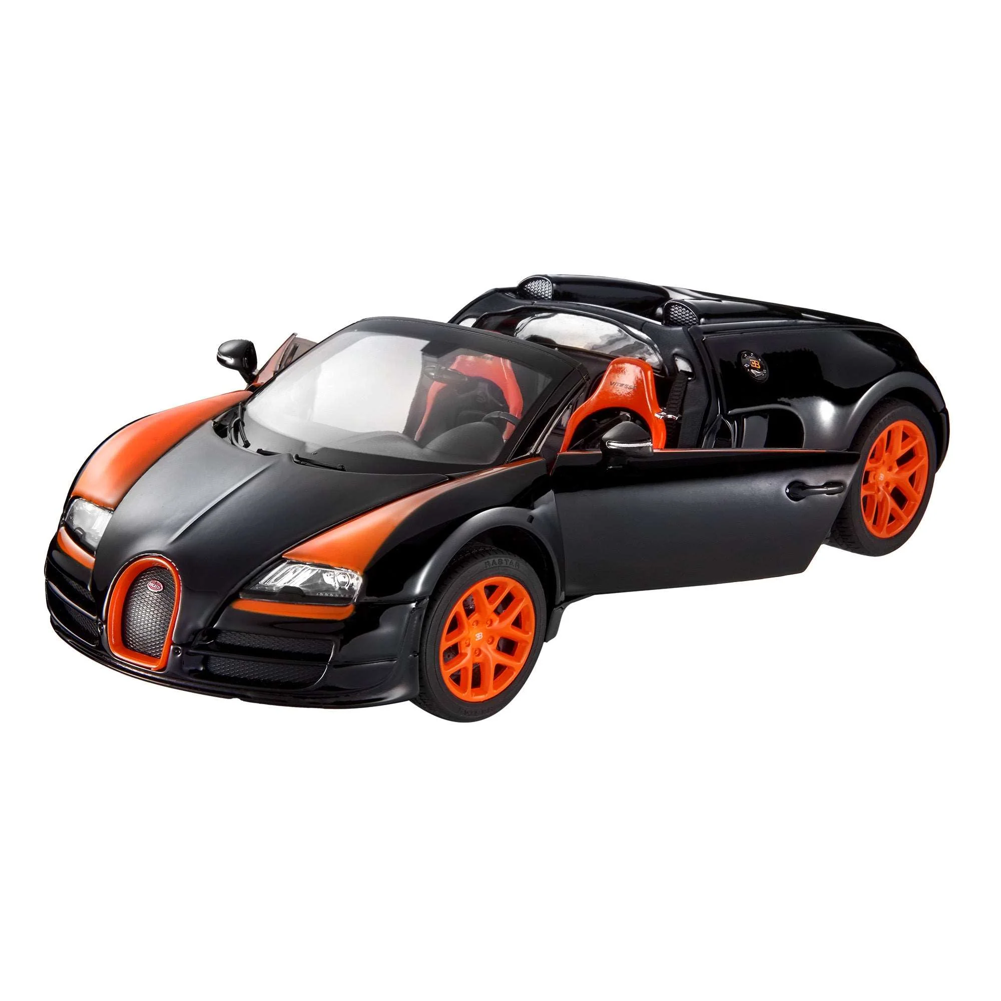 Bugatti Veyron 16.4 Diecast Car 1/18 Scale Licensed Toy Car with Open Doors by Rastar - Image 4