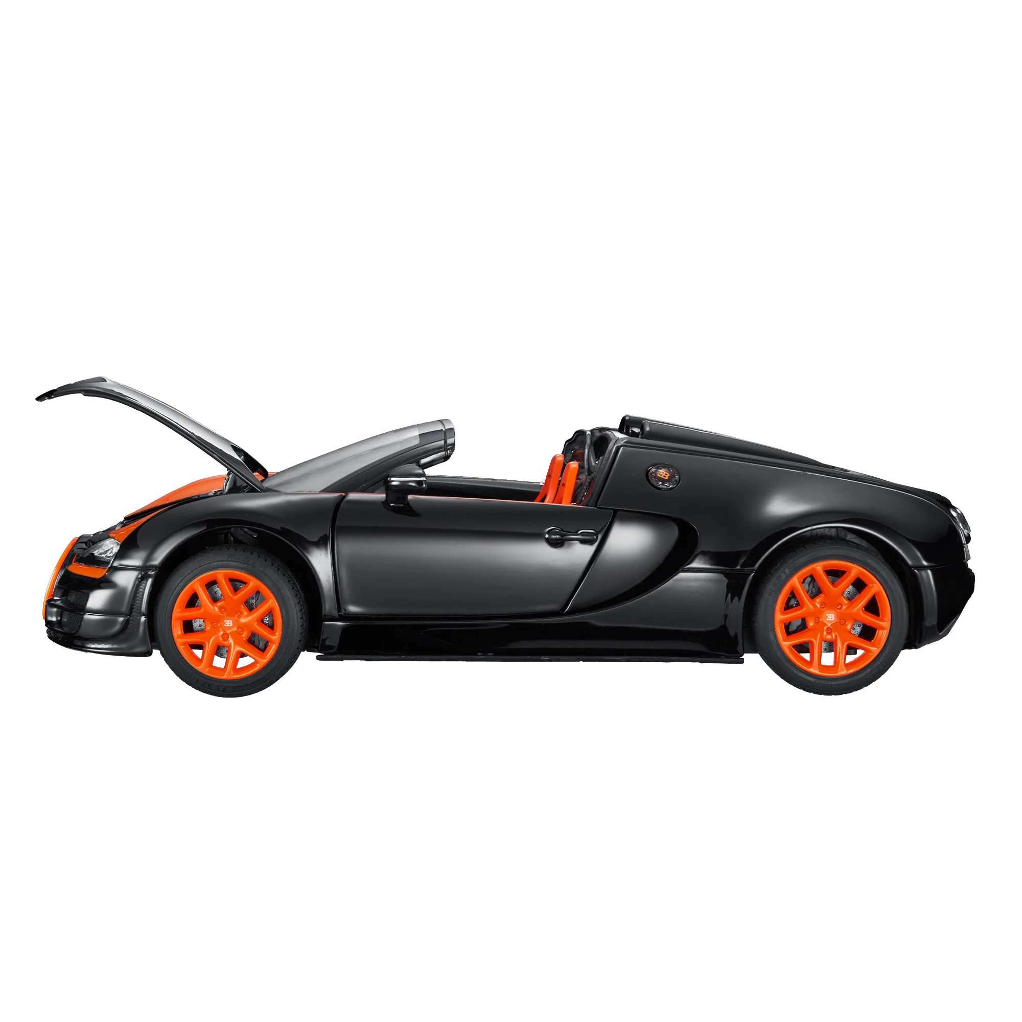 Bugatti Veyron 16.4 Diecast Car 1/18 Scale Licensed Toy Car with Open Doors by Rastar - Image 8