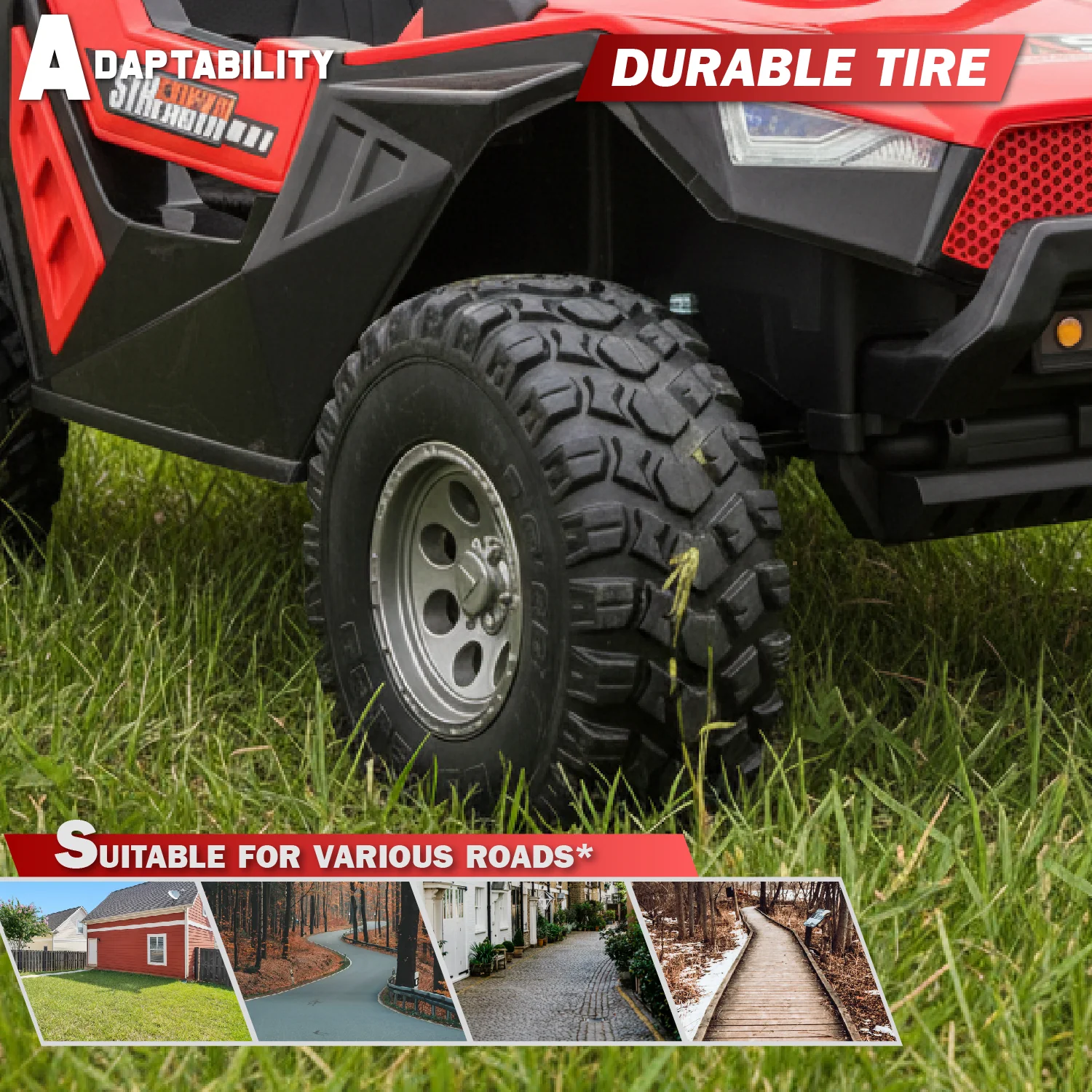 Dune Buggy 2 Seater 24V Off-Road UTV with Remote Control and EVA Tires - Image 7