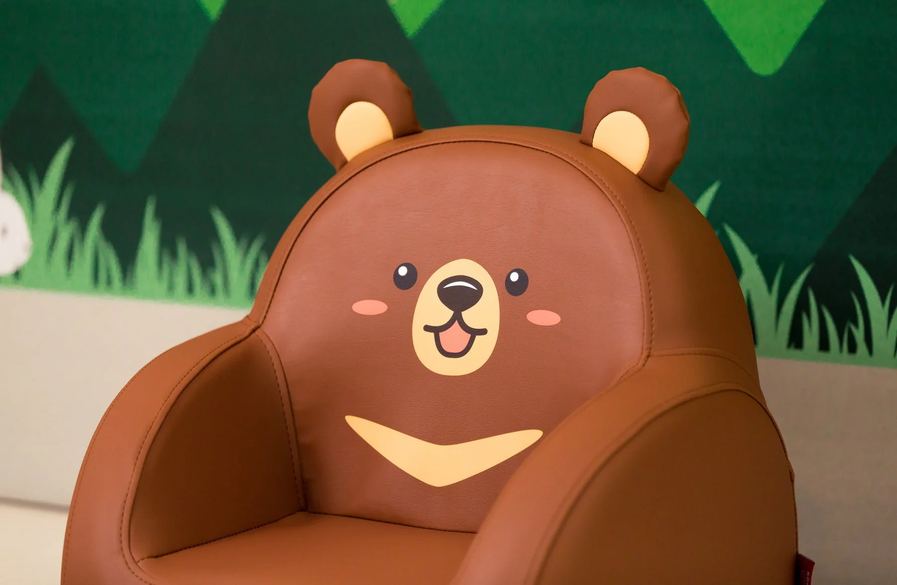 DWINGULER Bear Friends - SOFKIN Leather Kids Sofa - Image 11