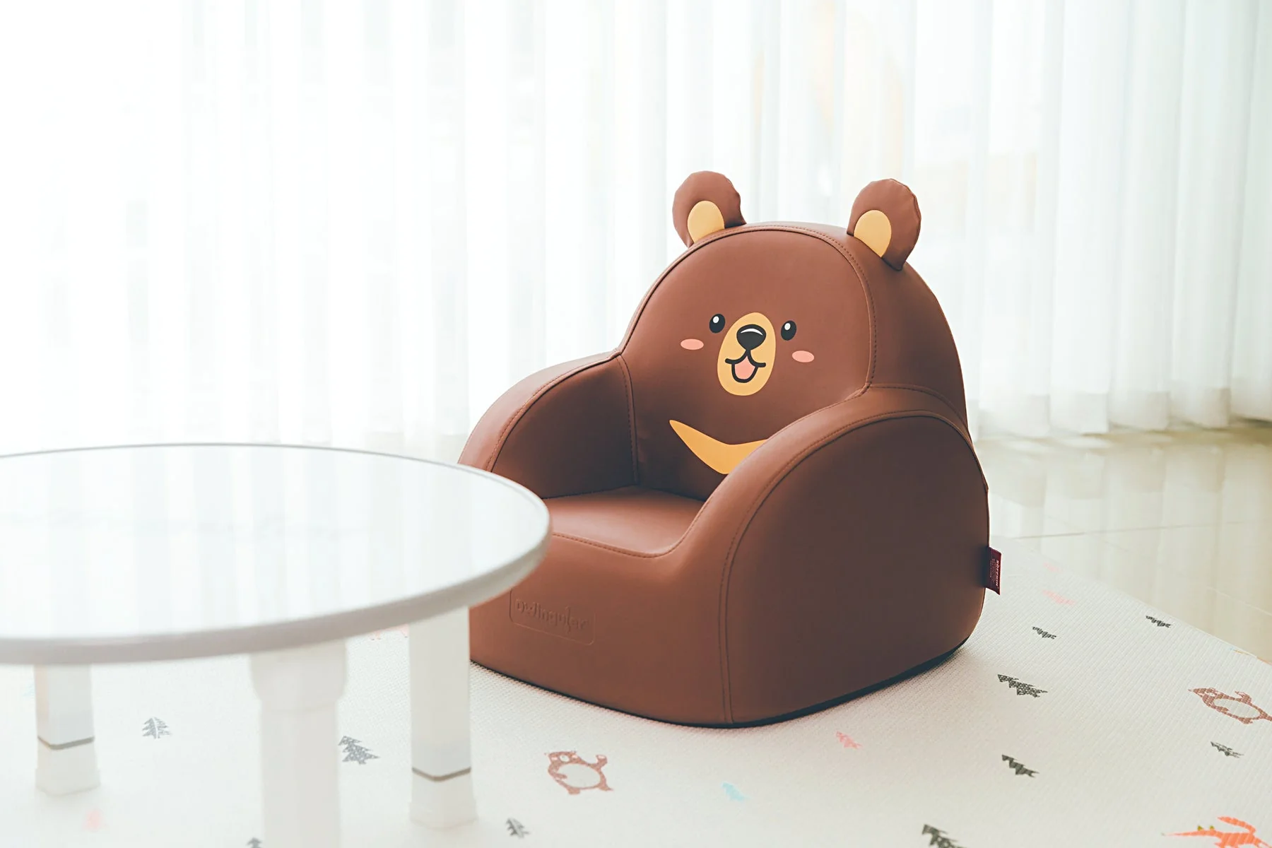 DWINGULER Bear Friends - SOFKIN Leather Kids Sofa - Image 12