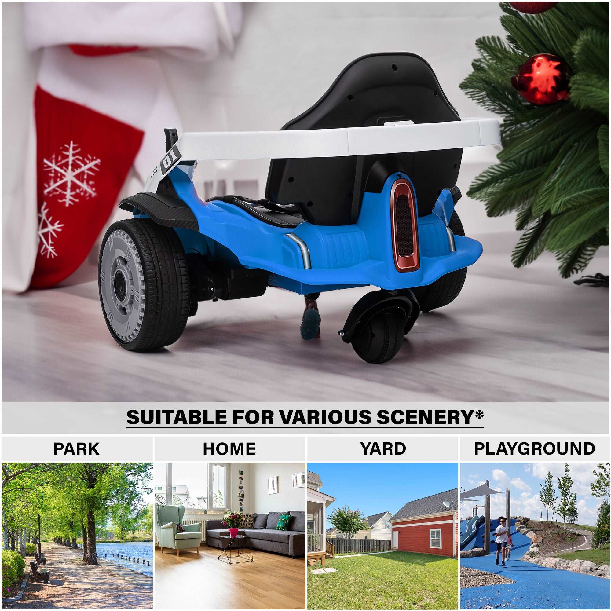 Eddy 360™ 12V Spinning Joystick Kid's Electric Ride on Car, with Remote Control and MP3 - Image 7