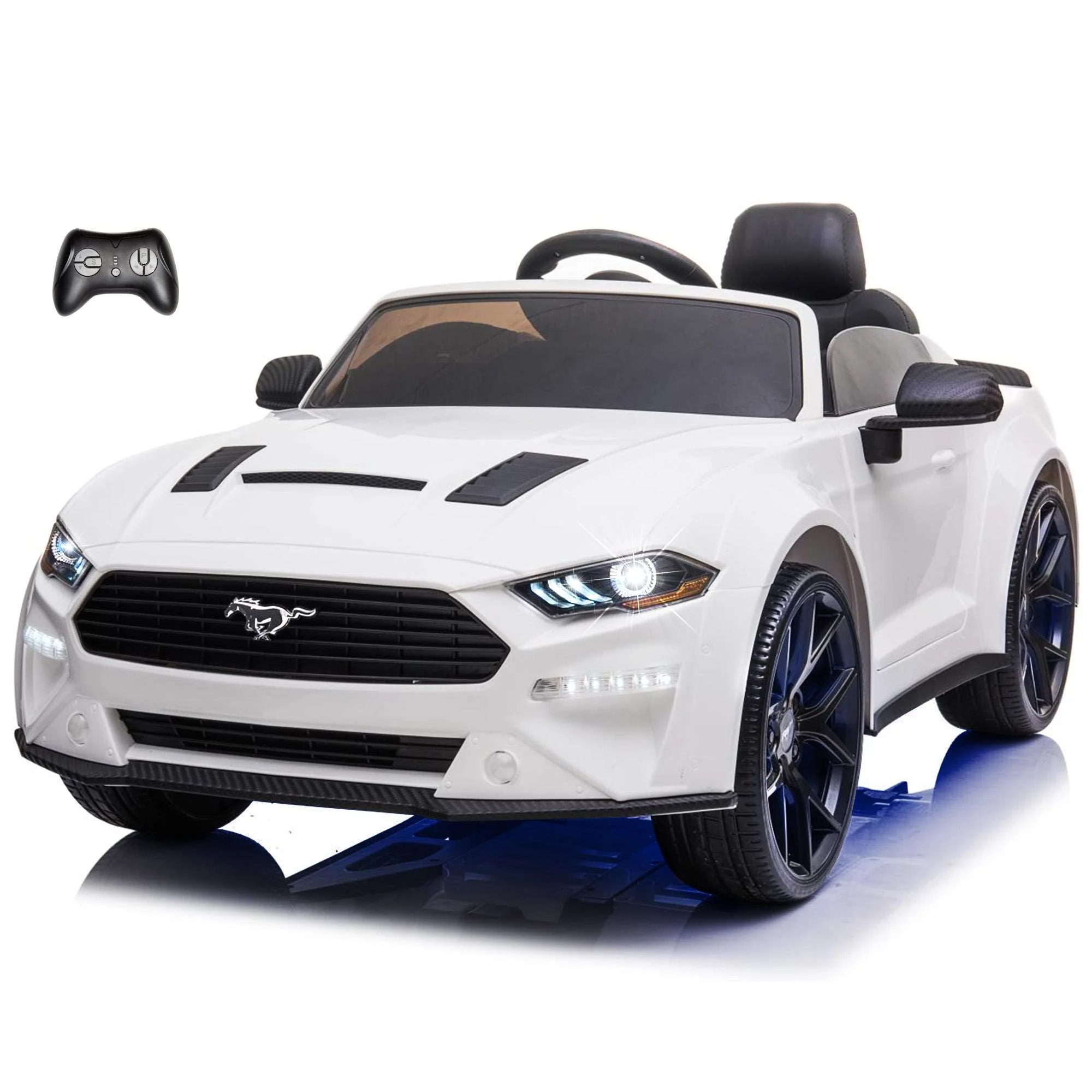 Ford Mustang 24V Kids Ride on Car with Drift Function, Licensed - Image 2
