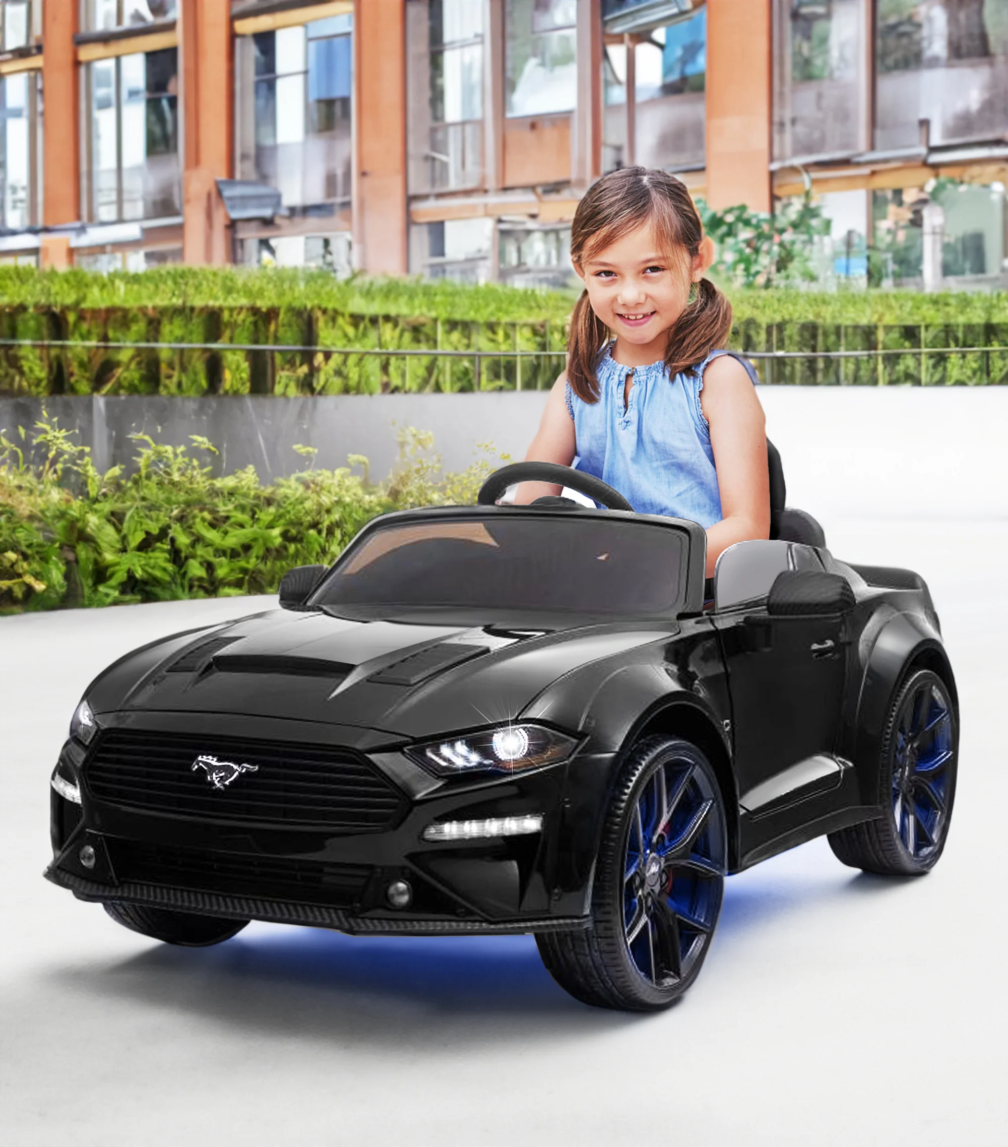 Ford Mustang 24V Kids Ride on Car with Drift Function, Licensed - Image 3
