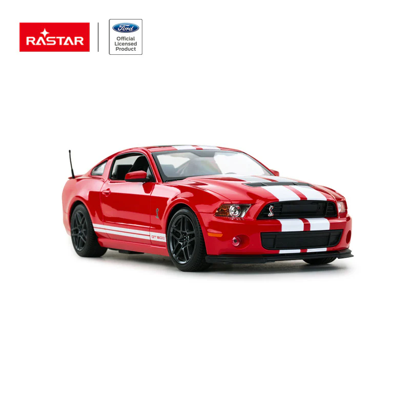Ford Shelby GT500 RC Car 1/14 Scale Licensed Remote Control Toy Car with Working Lights by Rastar - Image 12