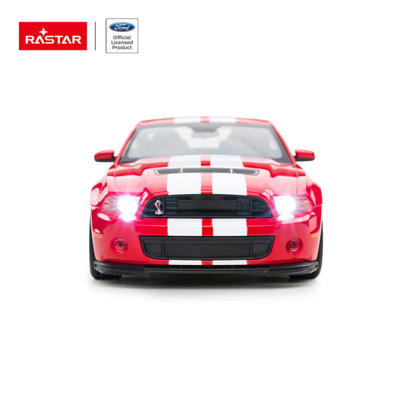 Ford Shelby GT500 RC Car 1/14 Scale Licensed Remote Control Toy Car with Working Lights by Rastar - Image 13