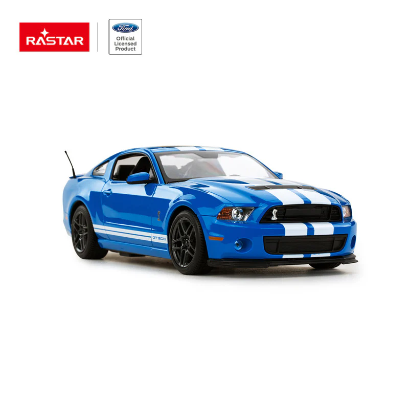 Ford Shelby GT500 RC Car 1/14 Scale Licensed Remote Control Toy Car with Working Lights by Rastar - Image 3