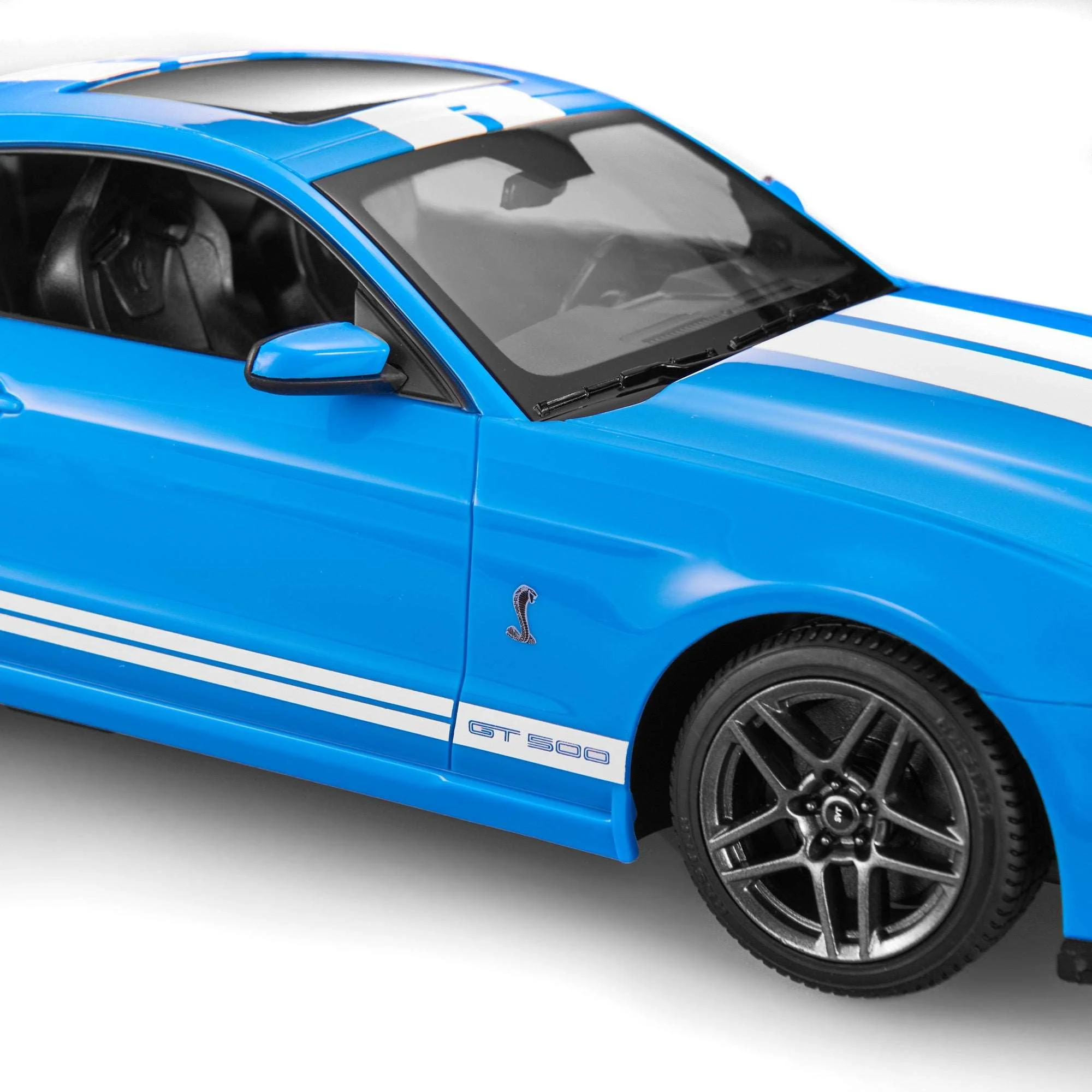 Ford Shelby GT500 RC Car 1/14 Scale Licensed Remote Control Toy Car with Working Lights by Rastar - Image 8