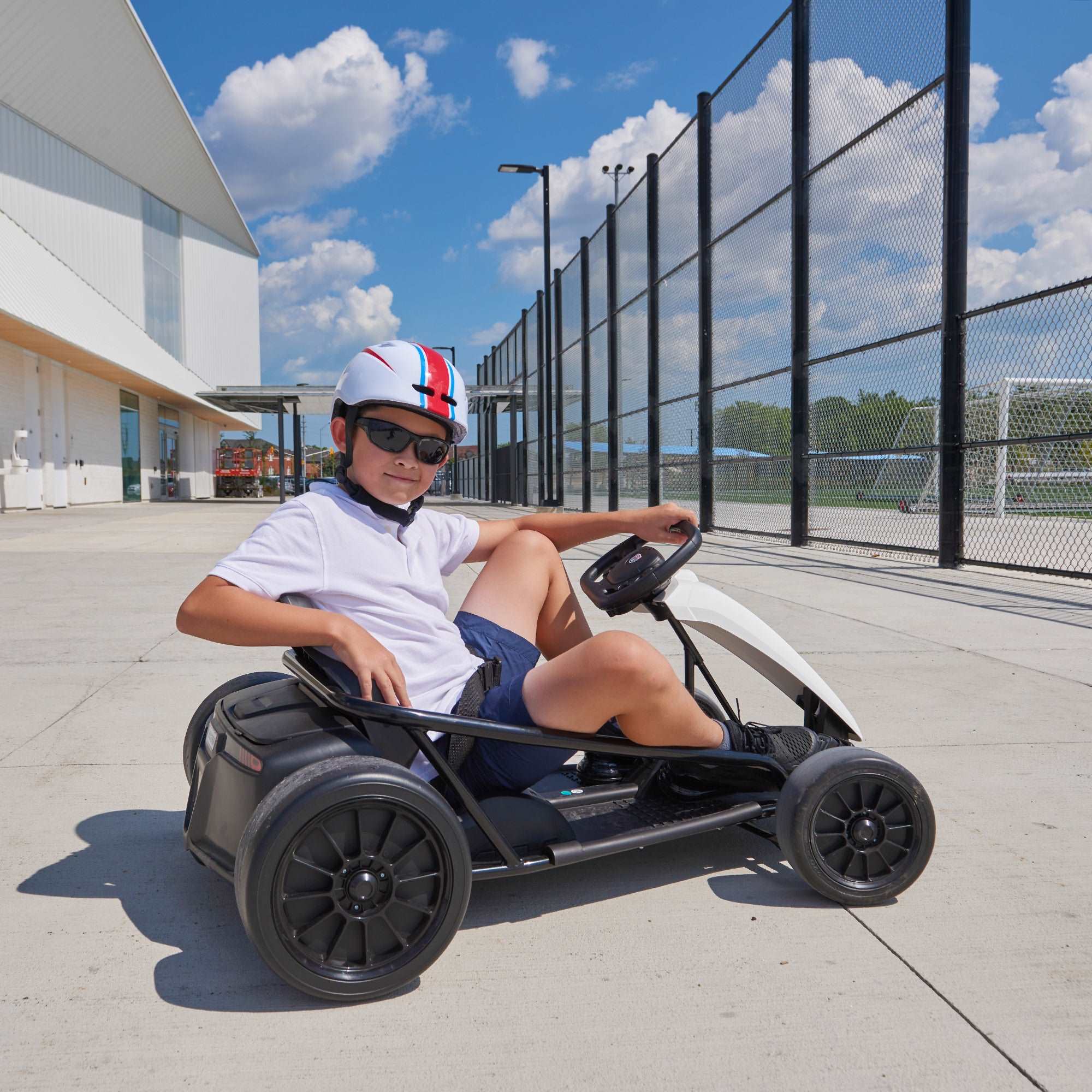 Go Kart 24V High-Speed Outdoor Racer Drifter with Seat Belt - Image 5