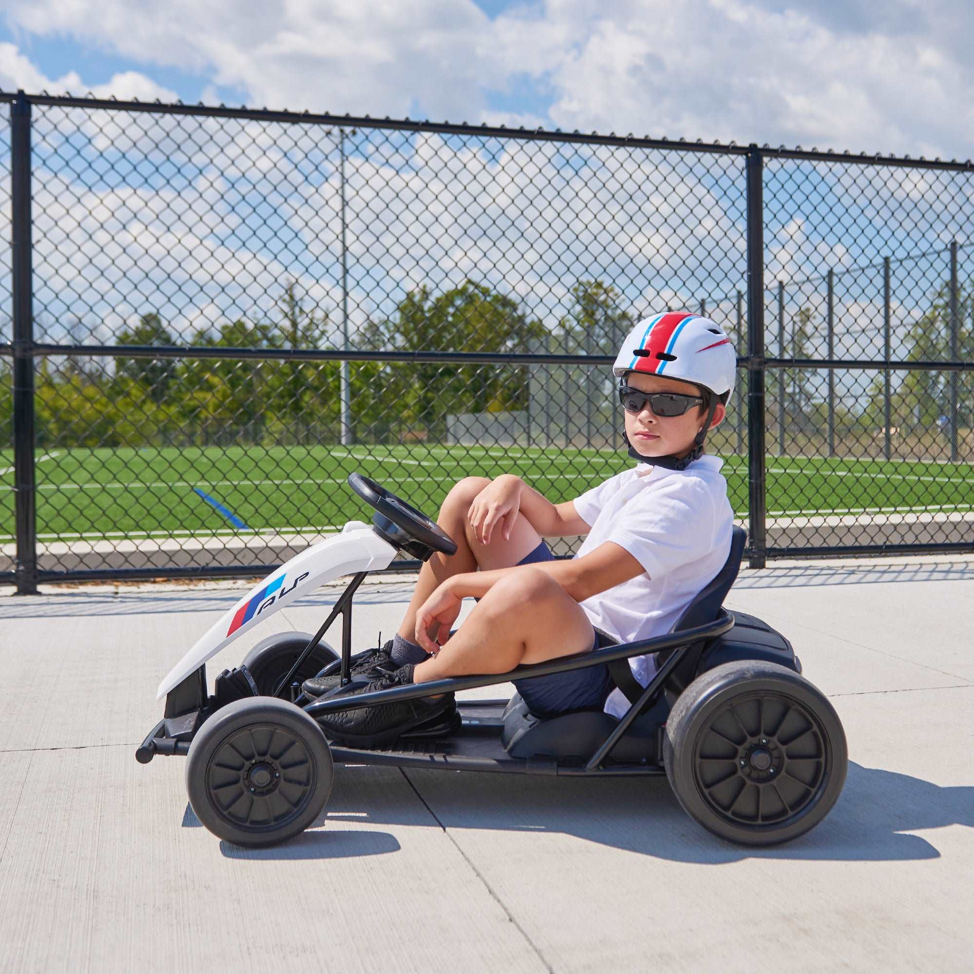 Go Kart 24V High-Speed Outdoor Racer Drifter with Seat Belt - Image 7