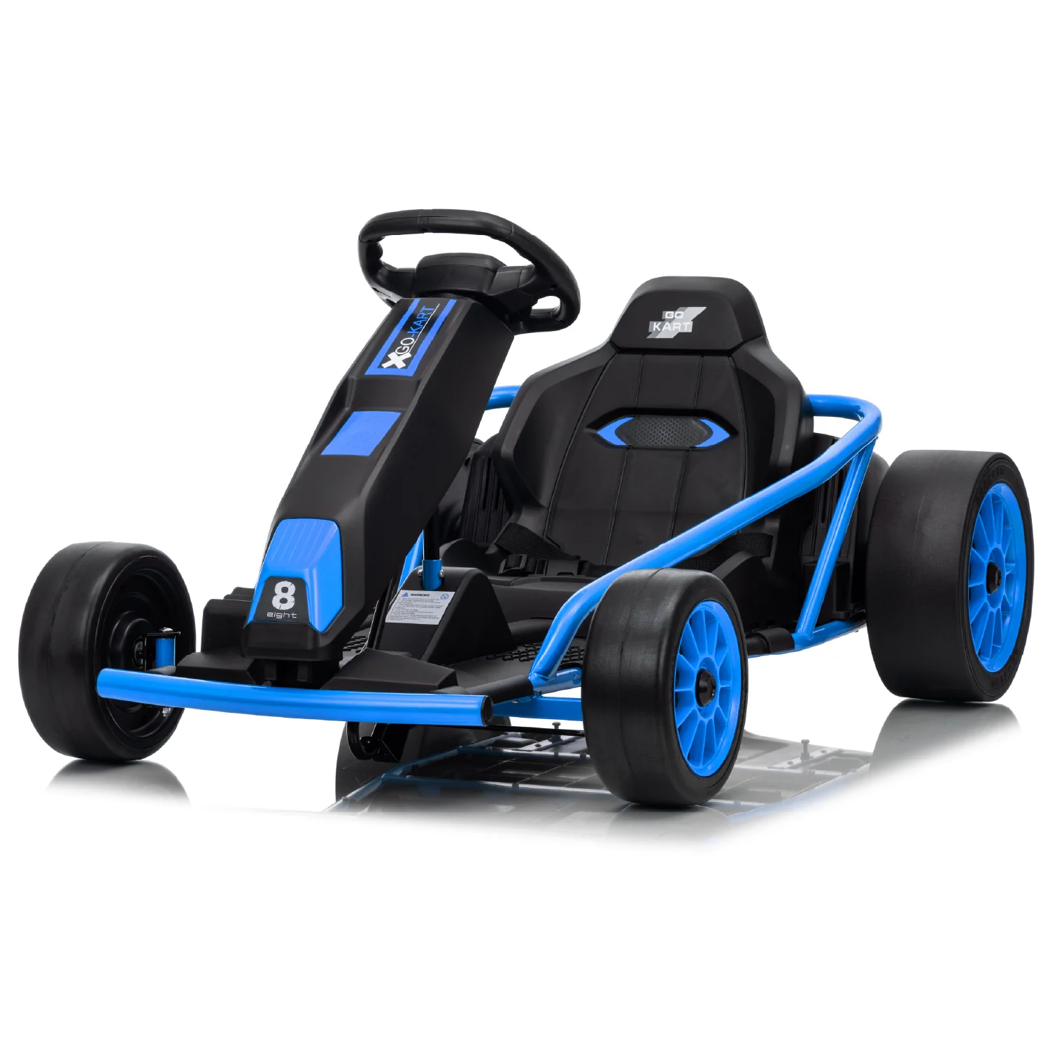 Go Kart 24V High-Speed Outdoor Racer Drifter with Seat Belt [Upgraded Design] - Image 3