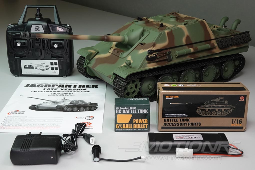 Heng Long 1/16 German Jagdpanther RC Tank Destroyer Upgrade Edition RTR - Image 7