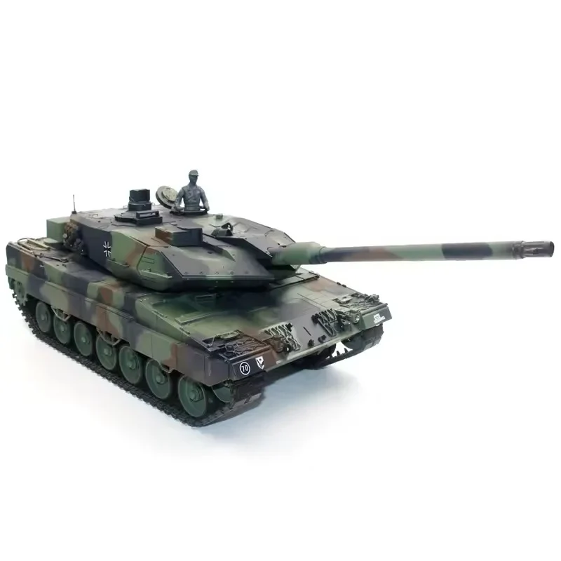 Heng Long® 1/16 RC Battle Tank Leopard 2A6 – Upgrade Edition – Metal Gearbox, Infrared Battle & Real Sound Effects - Image 3