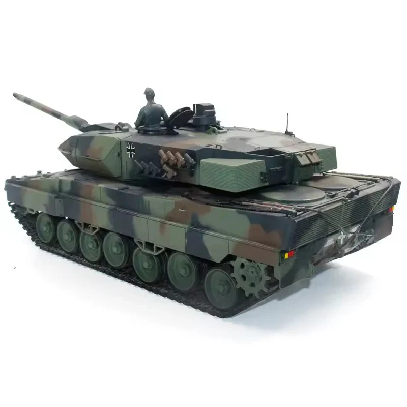 Heng Long® 1/16 RC Battle Tank Leopard 2A6 – Upgrade Edition – Metal Gearbox, Infrared Battle & Real Sound Effects - Image 4